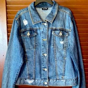 Ripped Jean jacket